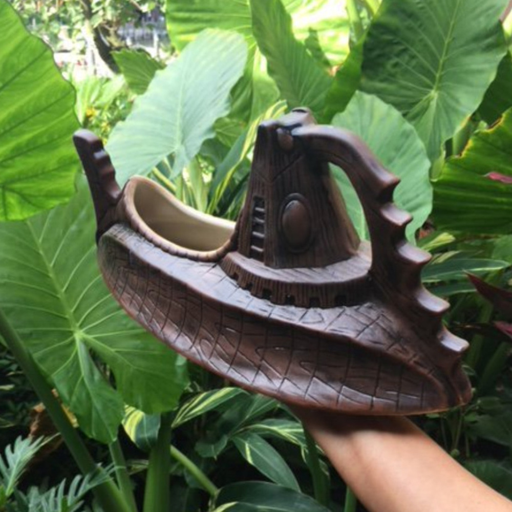 Trader Sam's Nautilus Glass